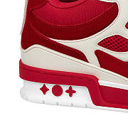 Louis Vuitton LV Skate Sneaker Red White 1AARS5 - 5