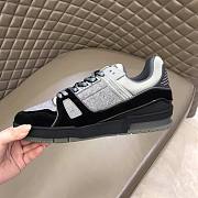 Louis Vuitton Trainer Black Grey LV164 - 2