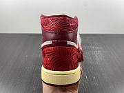 Air Jordan 1 Mid SE Tiki Leaf Team Red DZ2820-601 - 4