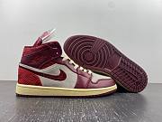 Air Jordan 1 Mid SE Tiki Leaf Team Red DZ2820-601 - 3