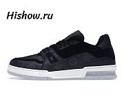 Louis Vuitton Trainer Black Monogram 1A8PUA - 1