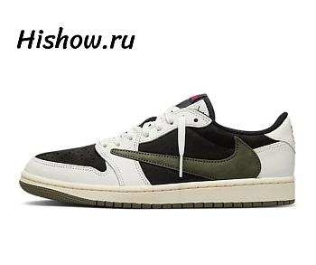 Air Jordan 1 Retro Low OG SP Travis Scott Olive DZ4137-106