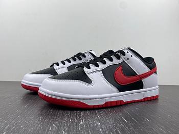 Nike Dunk Low Retro White Black University Red FD9762-061