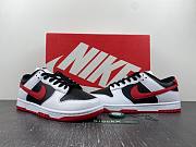 Nike Dunk Low Retro White Black University Red FD9762-061 - 4