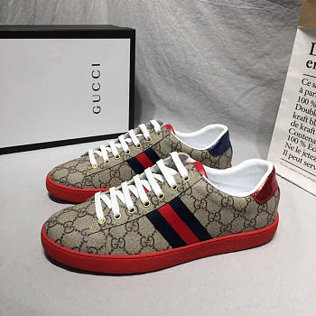 Gucci Men's Ace GG Supreme Sneaker Beige 429445 96G50 9767